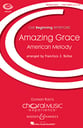 Amazing Grace SSA choral sheet music cover